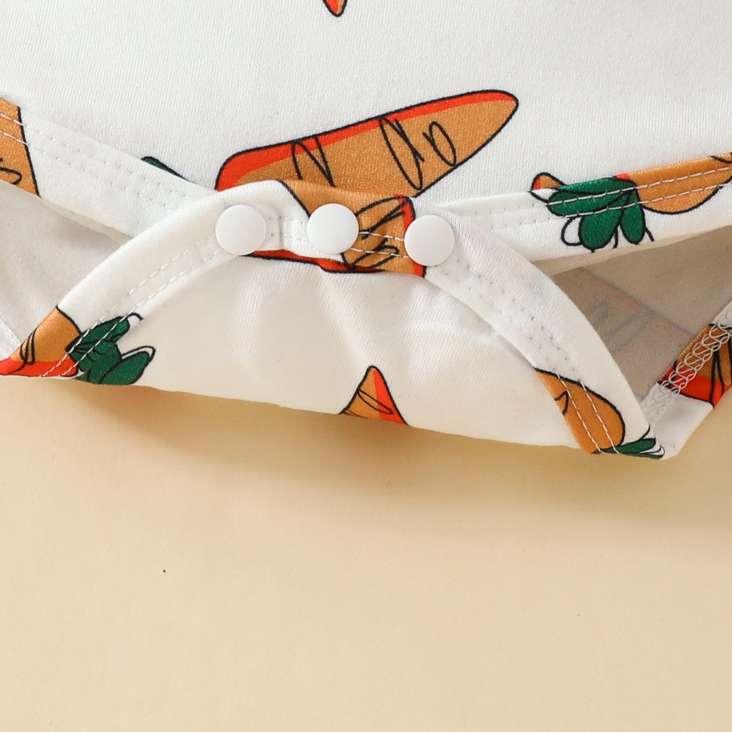 Baby Boy Fashion Short Sleeve Triangle Romper + Bib Shorts Set 0-1 Years Old Cartoon Animal Top Pants