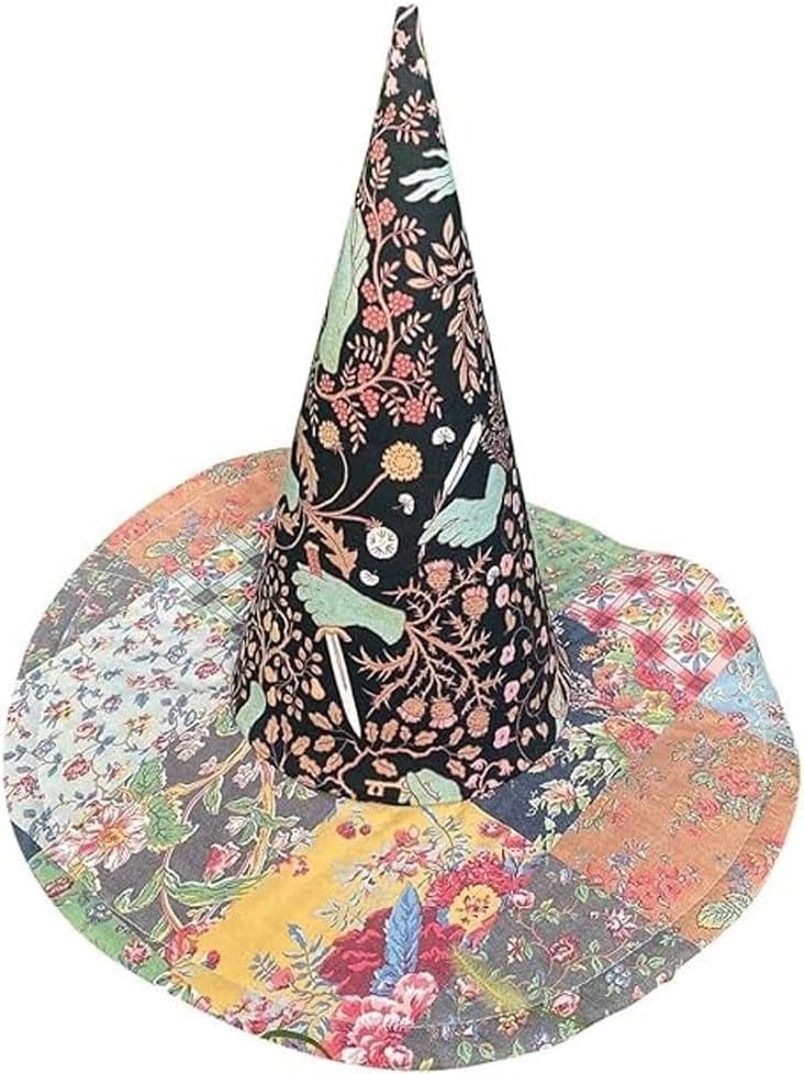 🔥 The Quilted Witch Hat | Handcrafted Folk Art Hat