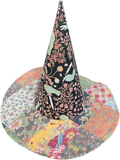 🔥 The Quilted Witch Hat | Handcrafted Folk Art Hat