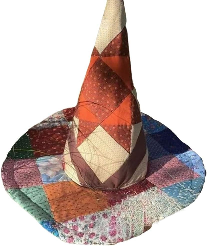 🔥 The Quilted Witch Hat | Handcrafted Folk Art Hat