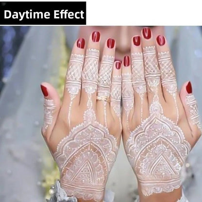 Temporary Tattoo - Luminous blue