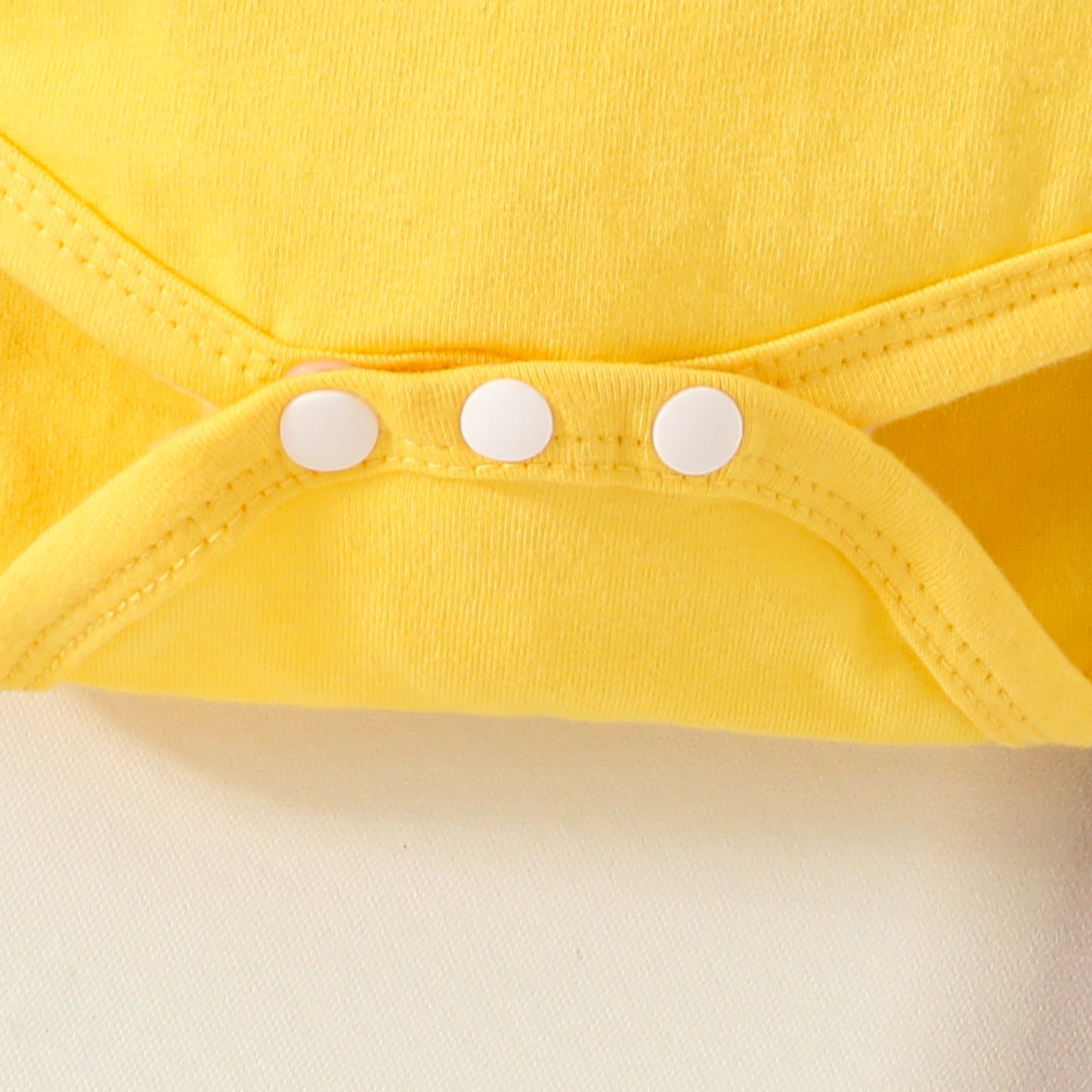 Summer baby girl button ruffled edge short-sleeved romper with flower bow half-length cake skirt suit