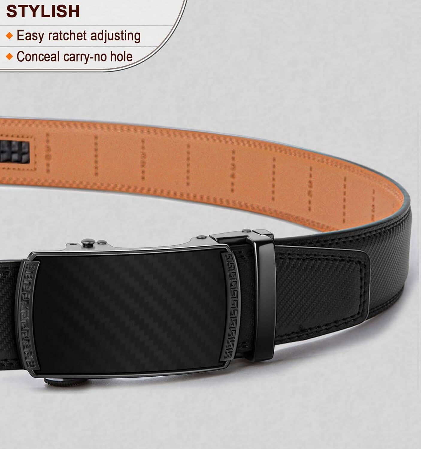  Adjustable Leather Belt