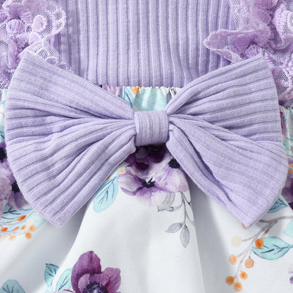 Baby lace big butterfly plaid vest jumpsuit baby girl sleeveless triangle romper dress