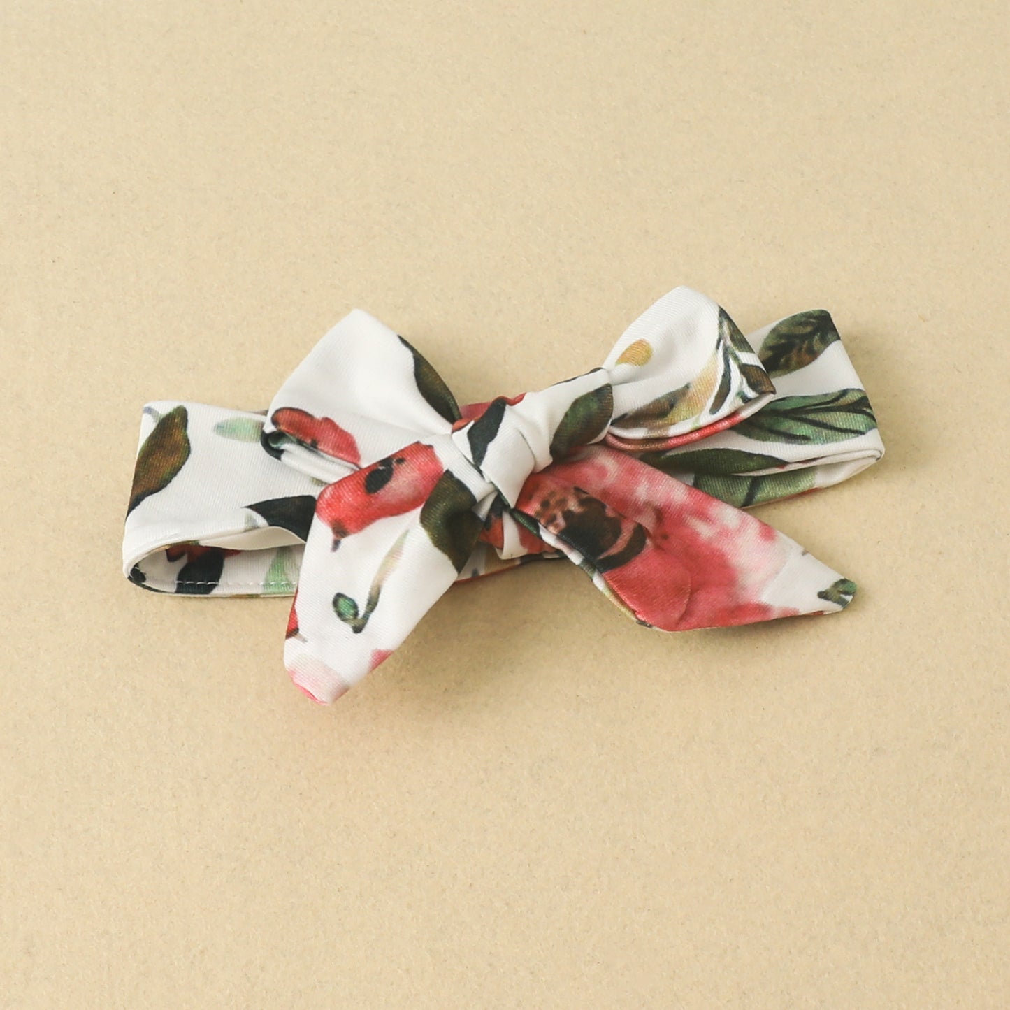 Cotton Short Sleeve Romper Elastic Pants Infant and Toddler Ribbon Bowknot Shorts Set