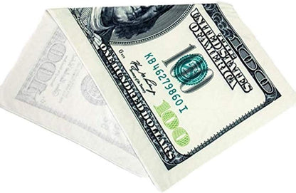 🎁100 Dollar Bills Beach Towel for Adults | Kids, Aimilaly Large Beach Towels for Beach Swimming Pool Sunbathing, Plush Fabric(28x55inch)