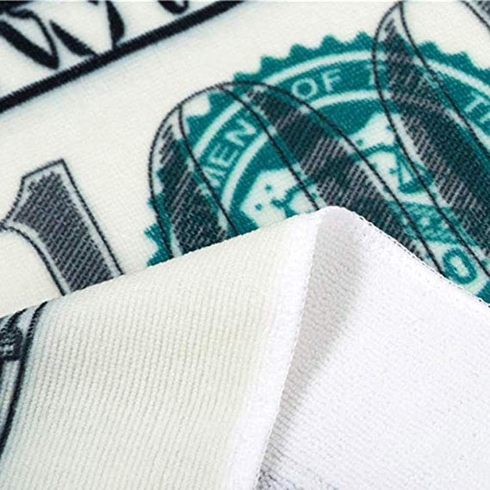 🎁100 Dollar Bills Beach Towel for Adults | Kids, Aimilaly Large Beach Towels for Beach Swimming Pool Sunbathing, Plush Fabric(28x55inch)