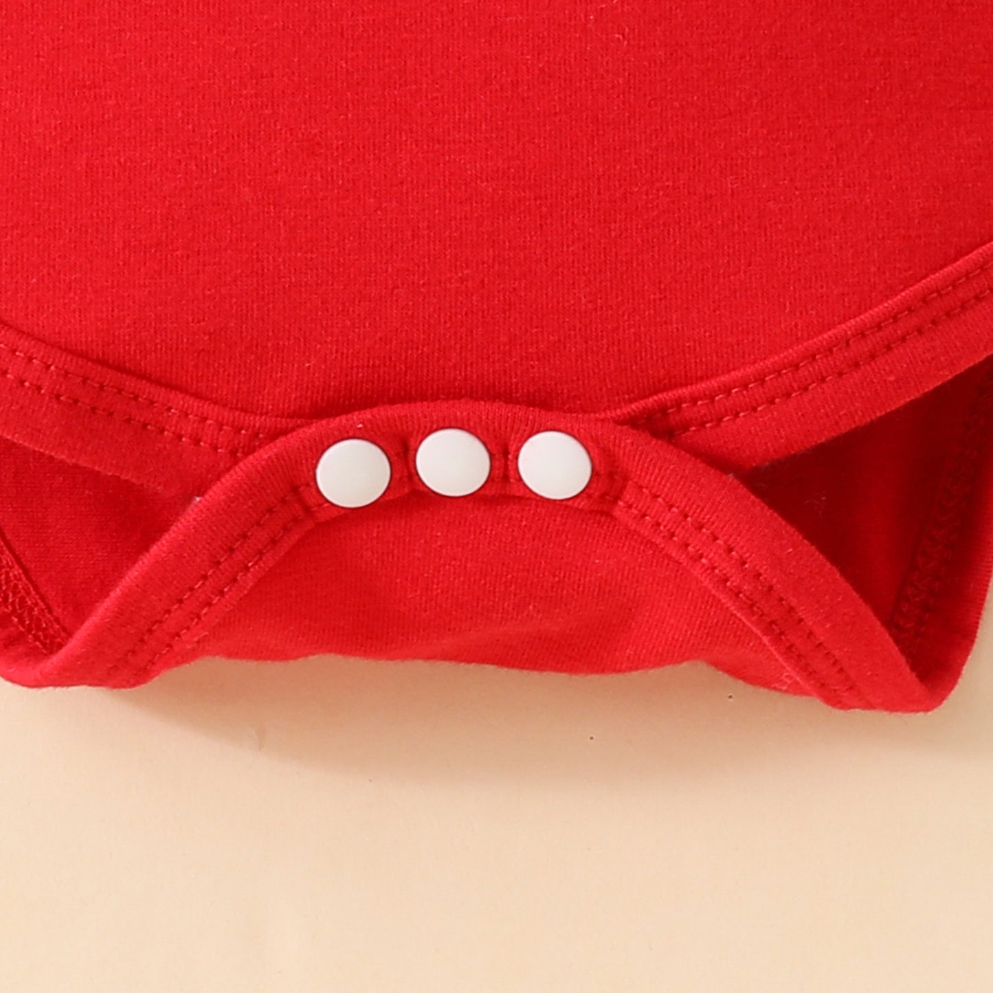 Sweet and cute cartoon bear love baby girl solid color short-sleeved top suspender skirt hairband summer skirt suit