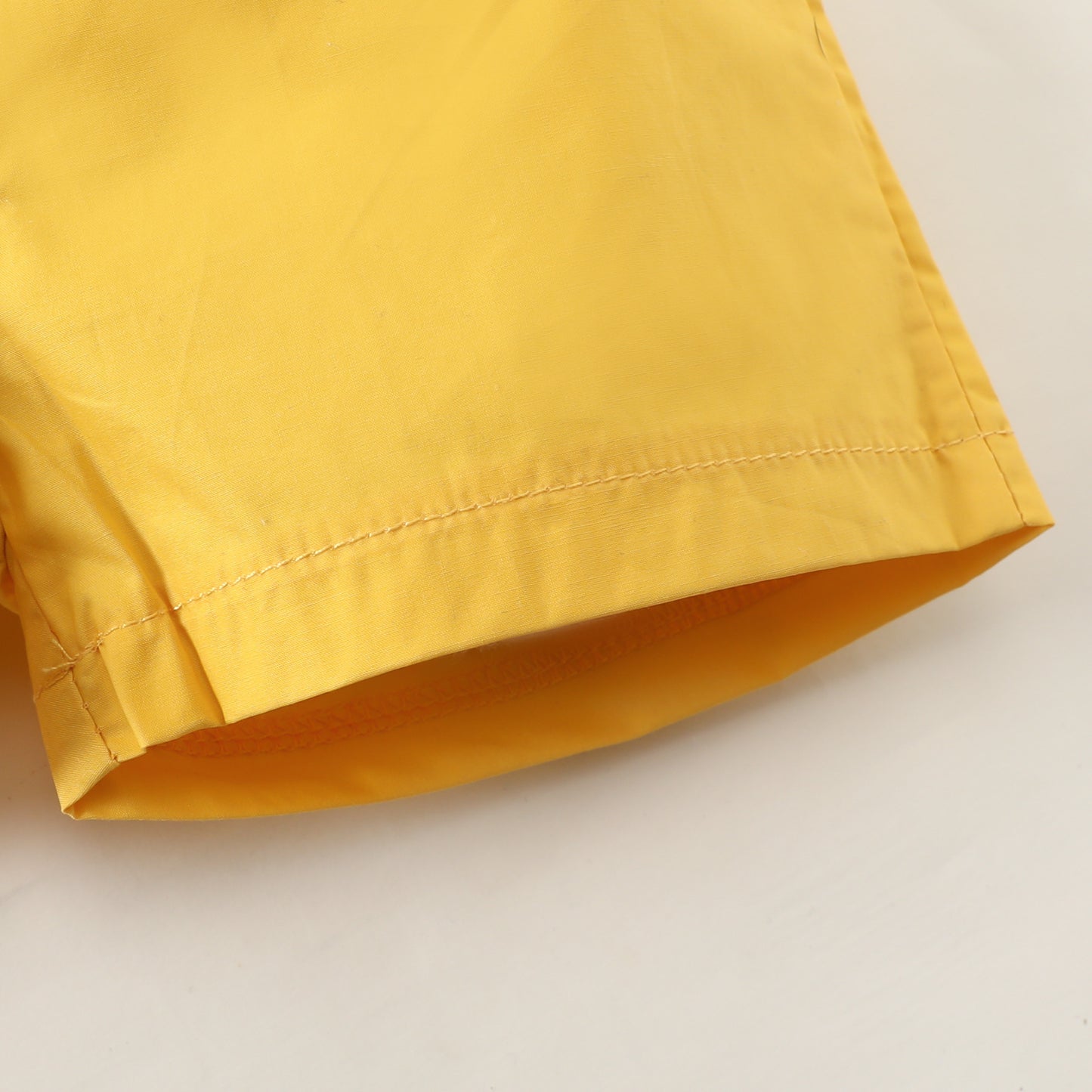 Summer cross-border infant boy gentleman lapel bow single-breasted top solid color shorts suit